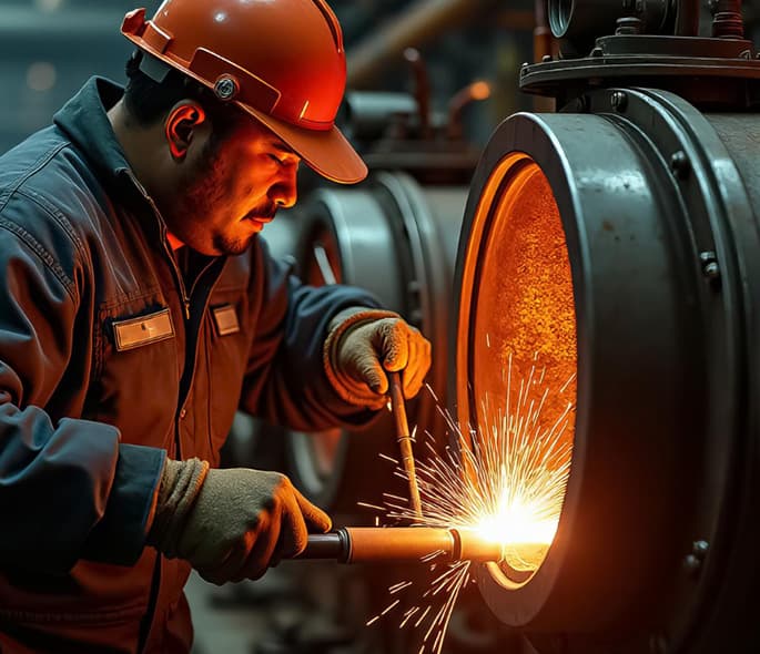 RT Engineers technician at work